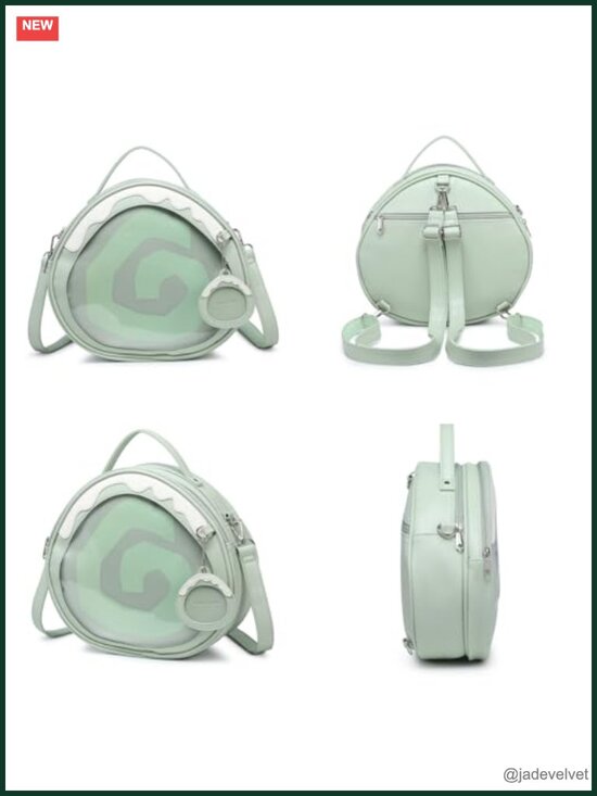 Ita Backpack Crossbody Satchel Purse Kawaii Pin Display | PU Leather Removable main image 4